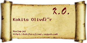 Kokits Olivér névjegykártya